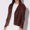 Walter Baker Alexa Jacket, Redwood-Leather>Women Jackets