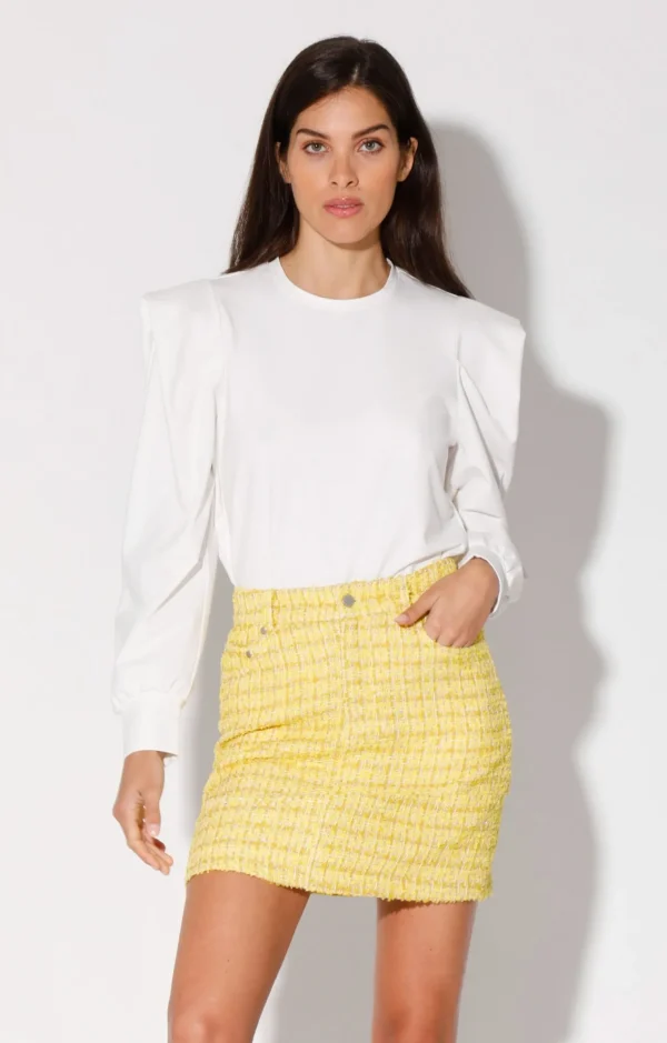 Walter Baker Alicia Skirt, Sunshine Tweed>Women Bottoms