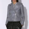 Walter Baker Allison Jacket, Granite-Leather>Women Jackets