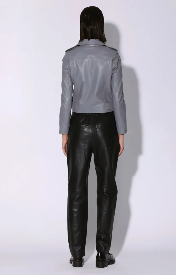 Walter Baker Allison Jacket, Granite-Leather>Women Jackets