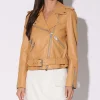 Walter Baker Allison Jacket, Macaroon-Leather>Women Jackets