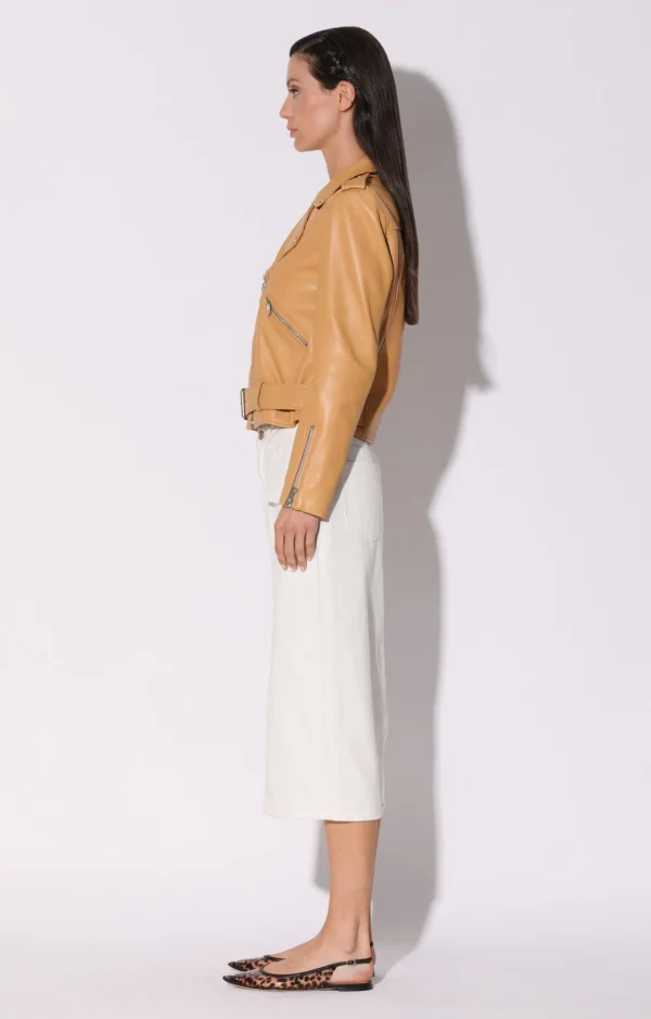 Walter Baker Allison Jacket, Macaroon-Leather>Women Jackets