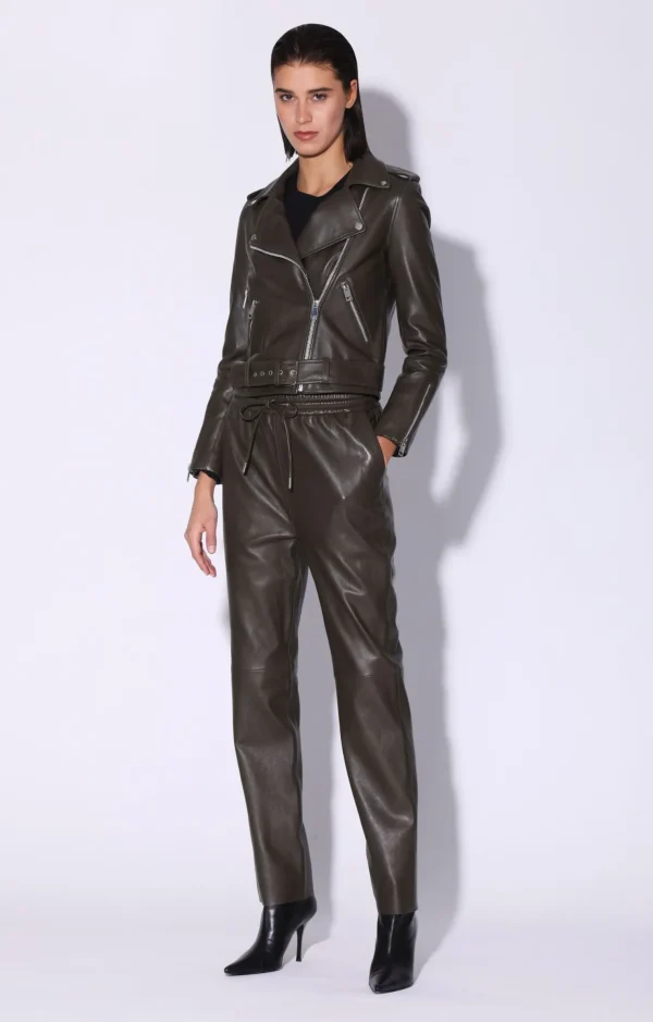 Walter Baker Allison Jacket, Moss-Leather>Women Jackets