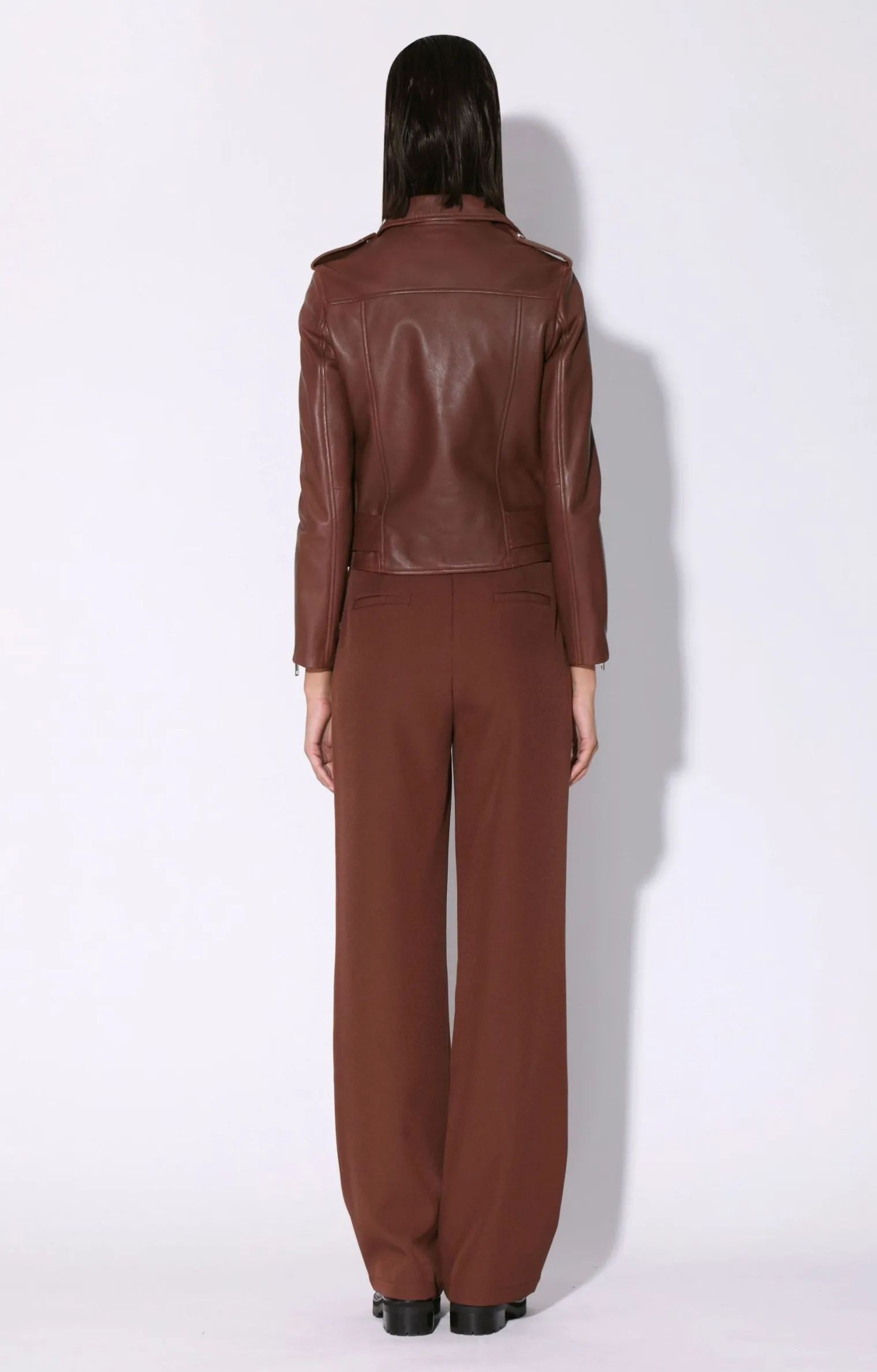 allison_jacket_walnutleat_3-1.webp Walter Baker Allison Jacket, Walnut-Leather>Women Jackets
