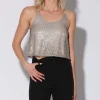 Walter Baker Amber Top, Champagne Beading>Women Tops