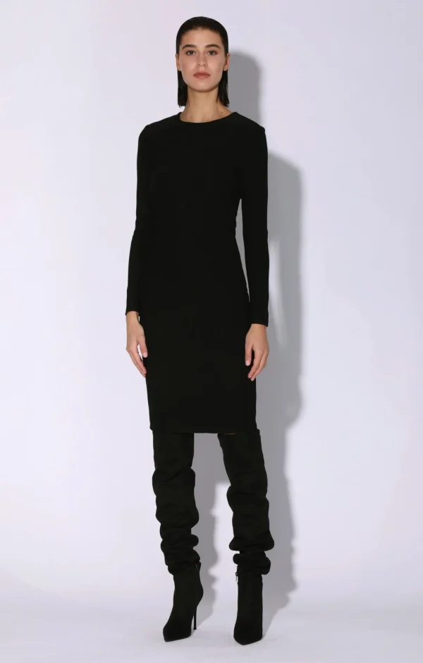 Walter Baker Angie Dress, Black>Women Dresses