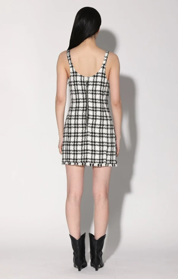 Walter Baker Barbara Dress, Soho Tweed>Women Dresses