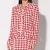 Walter Baker Brittany Jacket, Picnic Tweed Red>Women Jackets