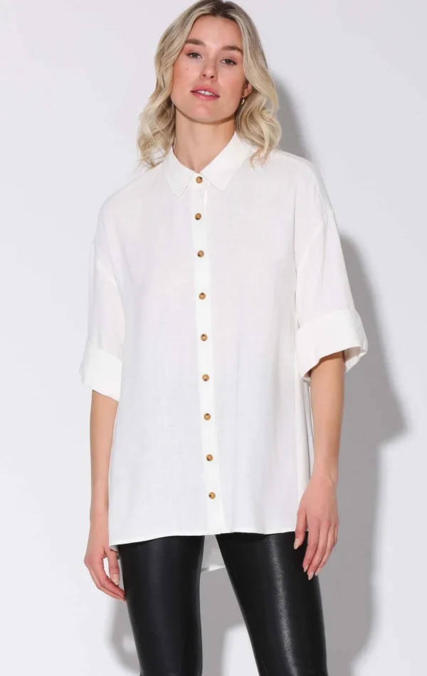 Walter Baker Brooklyn Top, Ivory>Women Tops