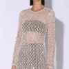 Walter Baker Carmela Dress, Crochet Sequin>Women Dresses