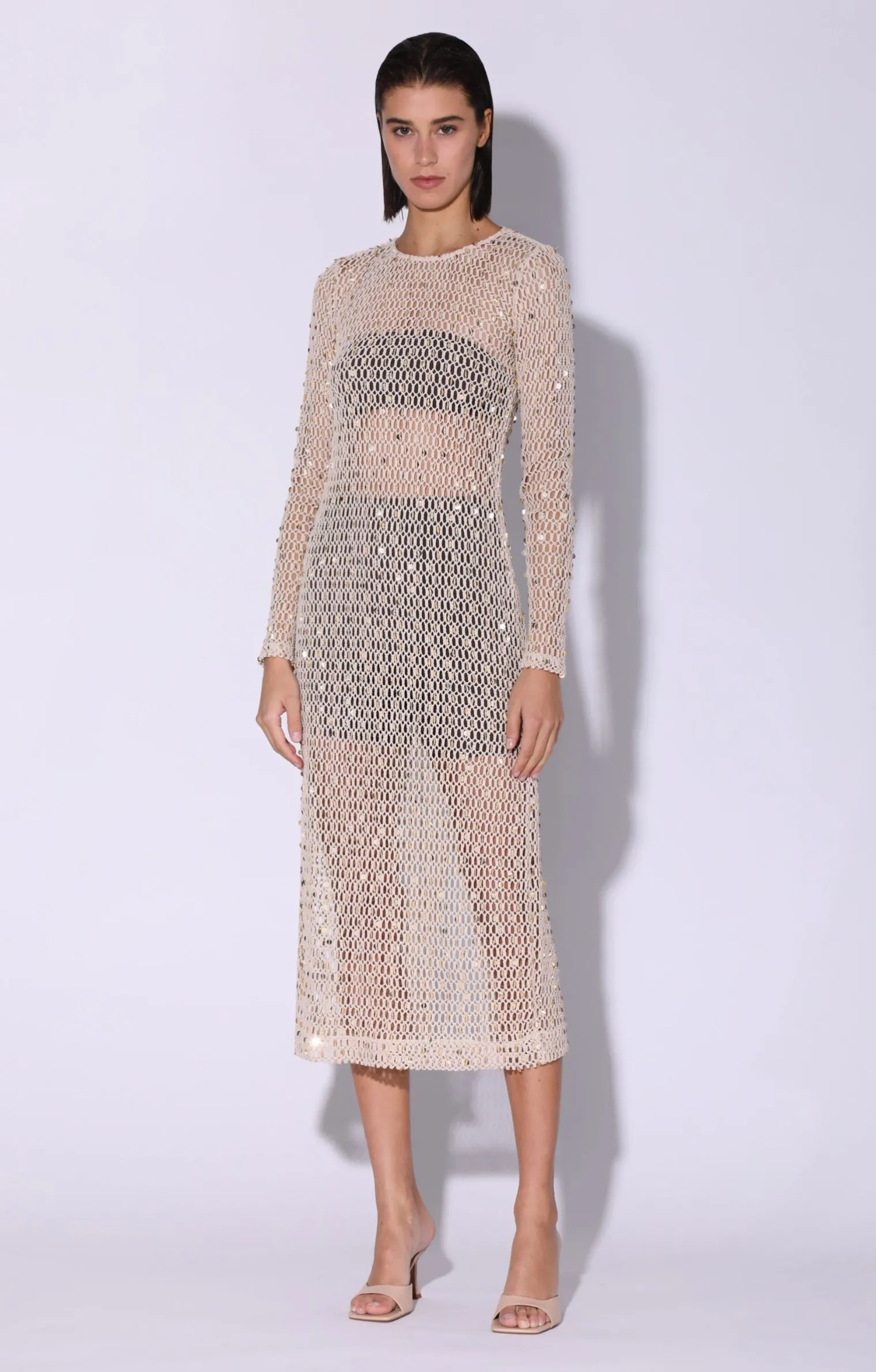 coco_dress_crochet_sequin_1.webp Walter Baker Coco Dress, Crochet Sequin>Women Dresses
