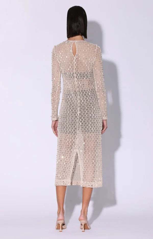 Walter Baker Coco Dress, Crochet Sequin>Women Dresses