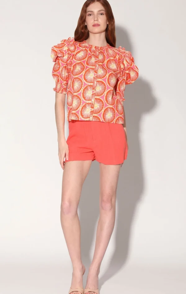 Walter Baker Colleene Top, Orange Blossom>Women Tops