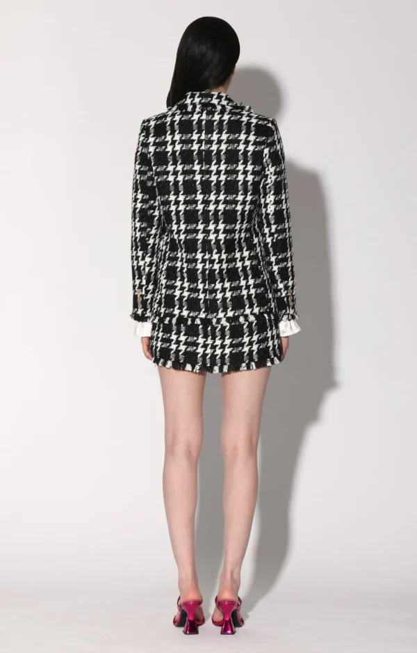 Walter Baker Damon Blazer, Heritage Tweed Black>Women Jackets