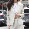 Walter Baker Damon Blazer, Yacht Tweed Sand>Women Jackets