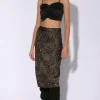 Walter Baker Daya Skirt, Olive Leopard>Women Bottoms