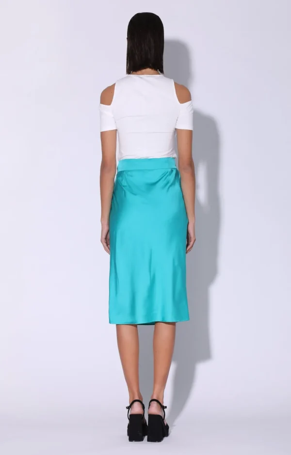 Walter Baker Daya Skirt, Turquoise>Women Bottoms