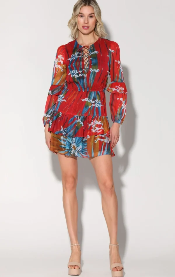 Walter Baker Devina Dress, Rio Palm>Women Dresses