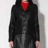 Walter Baker Estrella Jacket, Black-Leather>Women Jackets