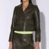 Walter Baker Estrella Jacket, Moss-Leather>Women Jackets