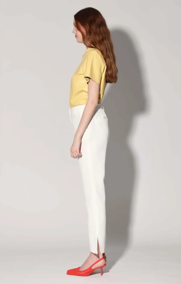 Walter Baker Falon Pant, White>Women Bottoms