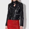 Walter Baker Flissy Jacket, Black-Leather>Women Jackets