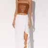 Walter Baker Frida Skirt, Off White>Women Bottoms