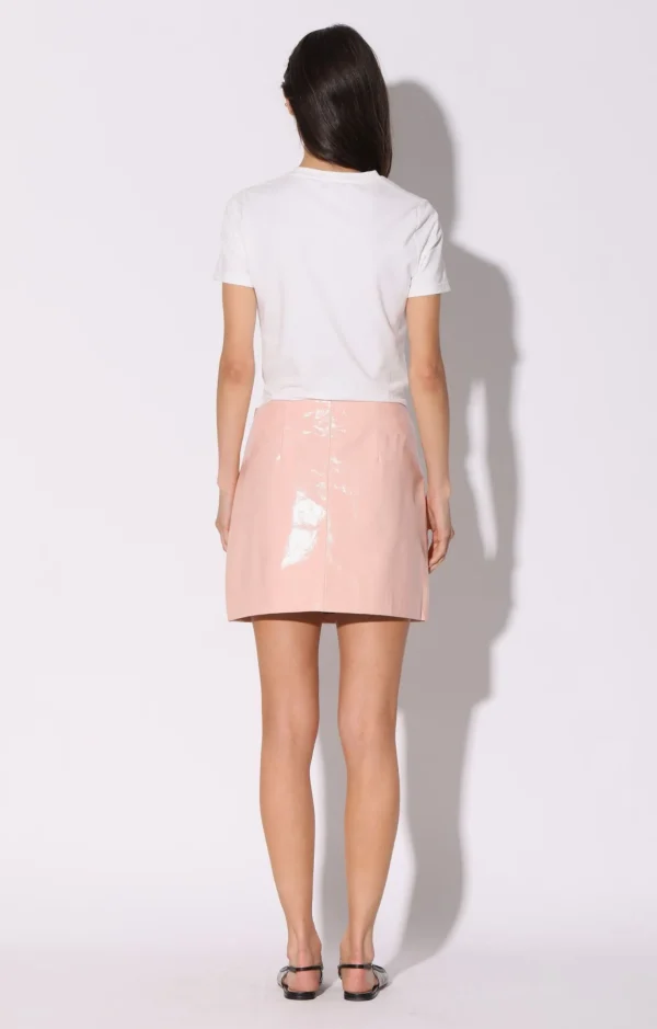 Walter Baker Haley Skirt, Sorbet Patent-Leather>Women Leather