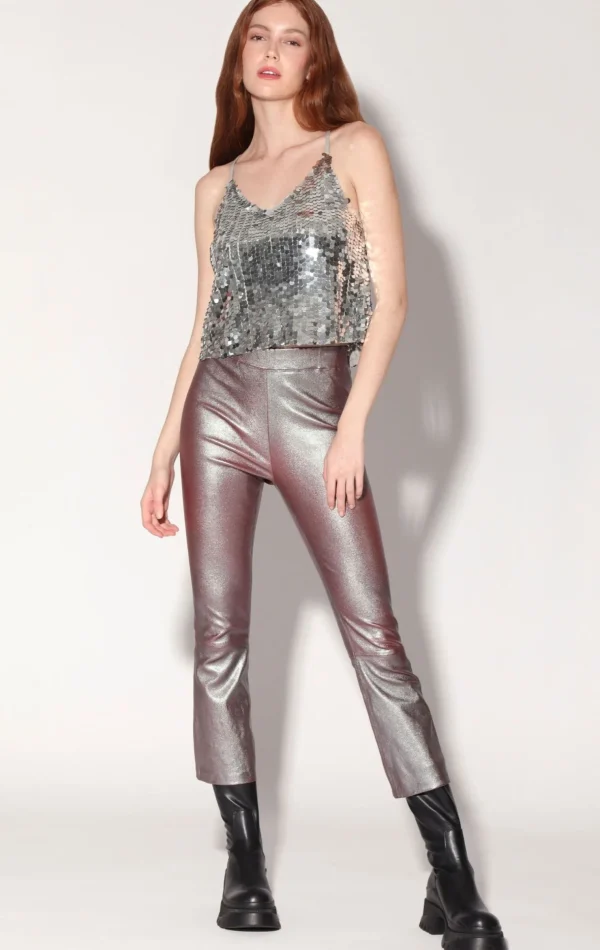 Walter Baker Haley Top, Silver>Women Tops