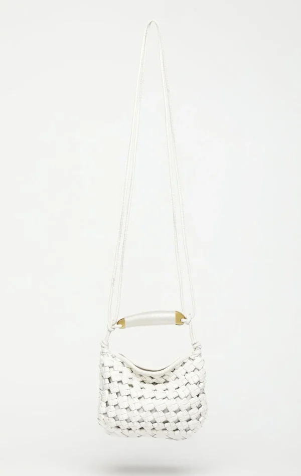 Walter Baker Hazel Mini Hobo, Bright White>Women Handbags