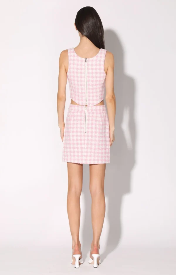 Walter Baker Ida Top, Picnic Tweed Pink>Women Tops