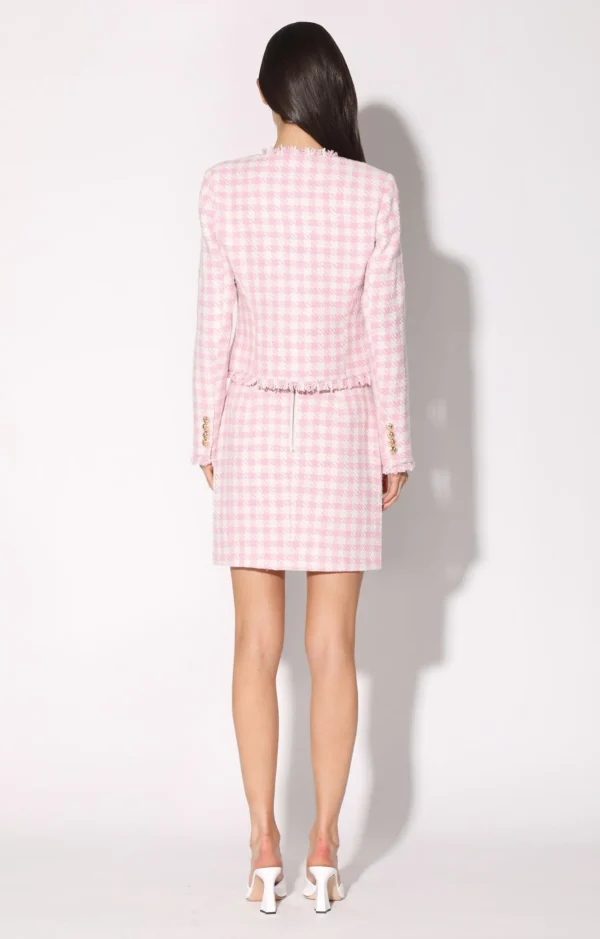 Walter Baker Inaya Jacket, Picnic Tweed Pink>Women Jackets