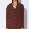 Walter Baker Jagger Blazer, Chocolate>Women Jackets