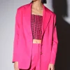 Walter Baker Jagger Blazer, Lipstick>Women Jackets