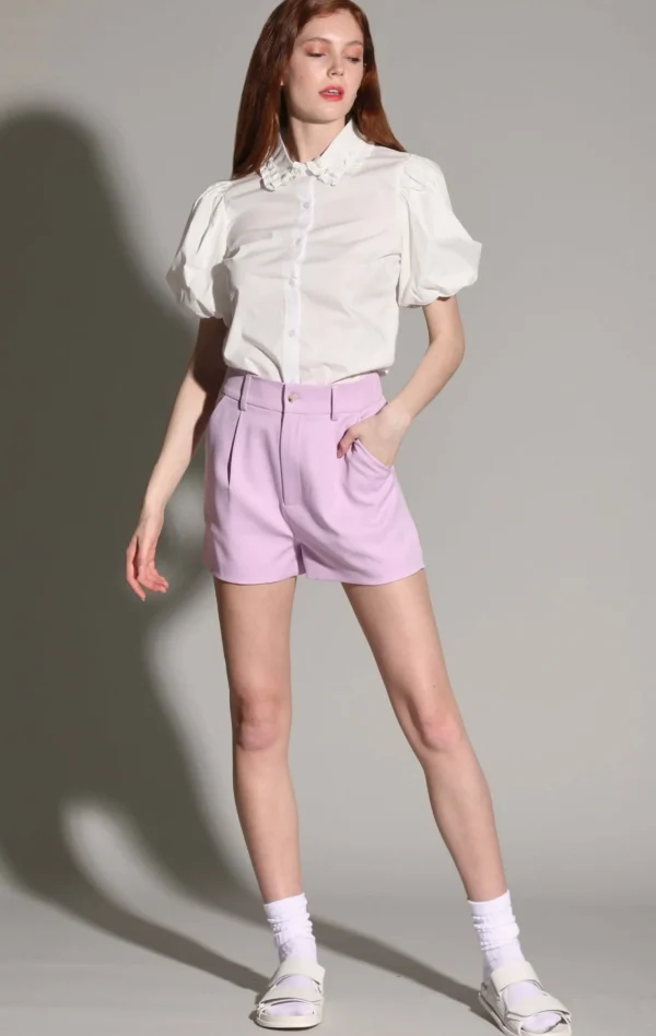 Walter Baker Jasmine Short, Lavender>Women Bottoms