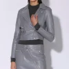 Walter Baker Jenny Jacket, Granite-Leather>Women Leather