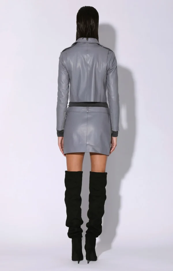 Walter Baker Jenny Jacket, Granite-Leather>Women Jackets