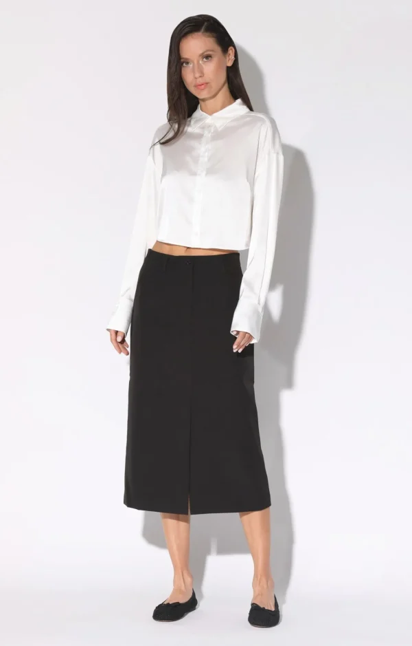 Walter Baker Justyce Skirt, Black>Women Bottoms