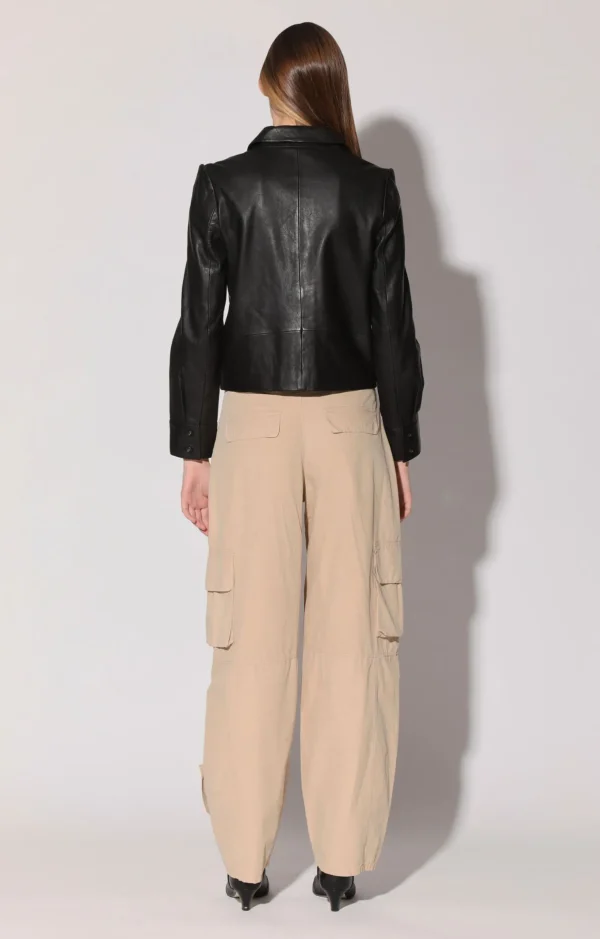 Walter Baker Karter Jacket, Black-Leather>Women Jackets