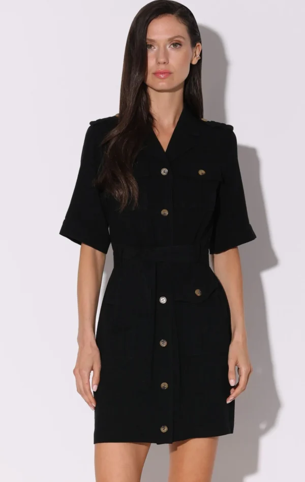 Walter Baker Kate Dress, Black>Women Dresses