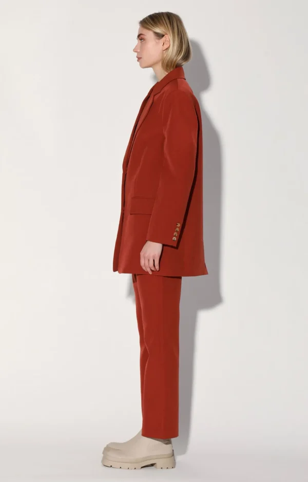 Walter Baker Kira Blazer, Auburn-Suiting>Women Jackets