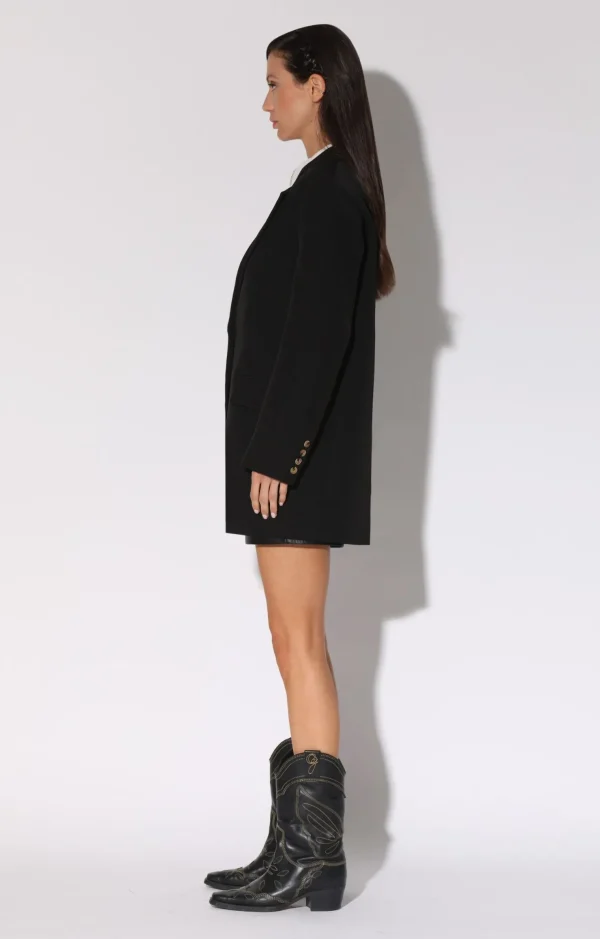 Walter Baker Kira Blazer, Black-Suiting>Women Jackets