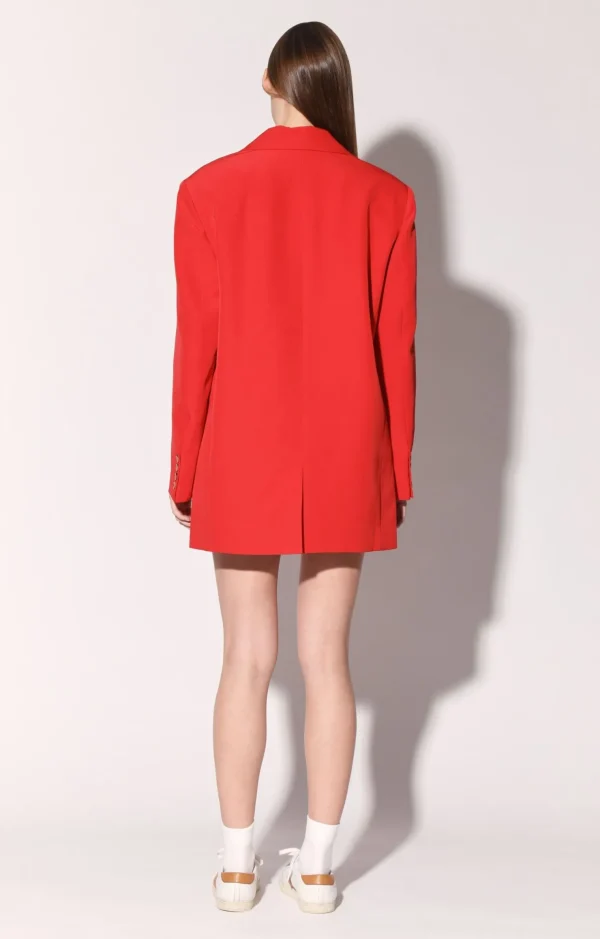 Walter Baker Kira Blazer, Cherry>Women Jackets