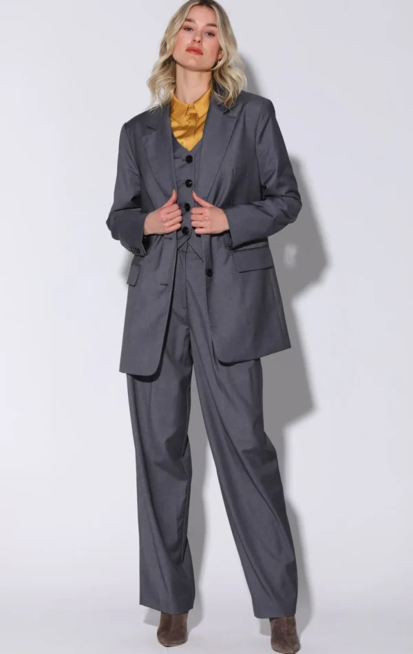 Walter Baker Kira Blazer, Grey>Women Jackets