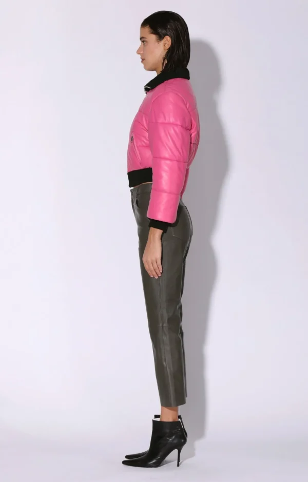 Walter Baker Laylah Jacket, Candy-Leather>Women Jackets