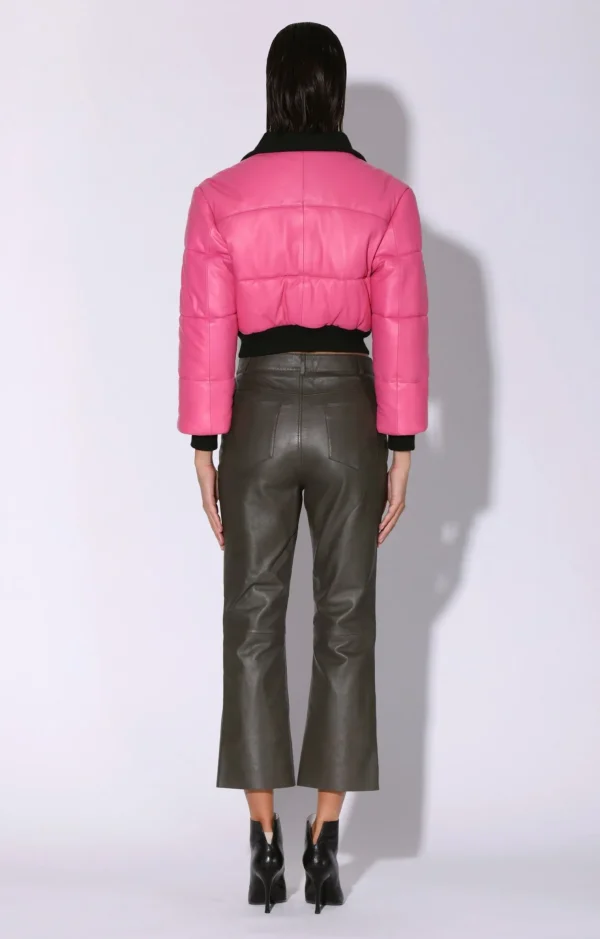 Walter Baker Laylah Jacket, Candy-Leather>Women Jackets