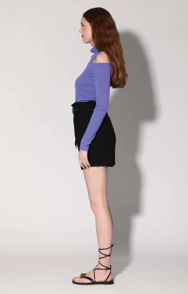 Walter Baker Layleen Short, Black>Women Bottoms