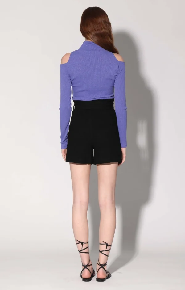 Walter Baker Layleen Short, Black>Women Bottoms