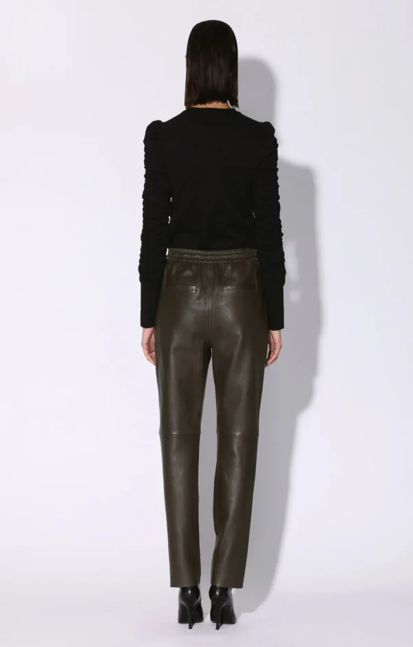 Walter Baker Levie Pant, Moss-Leather>Women Leather