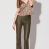 Walter Baker Lexie Pant, Moss-Stretch Leather>Women Leather